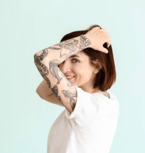 tatouage ephemere femme
